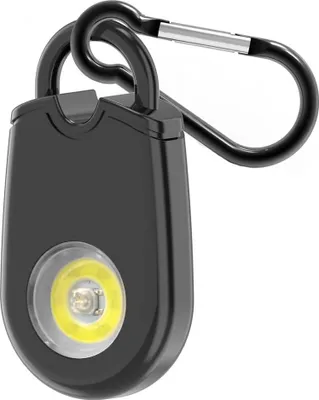Immagine prodotto di INF Allarme di sicurezza personale a LED ultra luminoso 125dB con portachiavi Nero