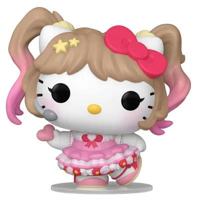 Produktbild von Funko Pop! Sanrio Hello Kitty K-Pop Outfit Vinyl-Figur 9 cm