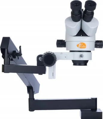 Produktbild von Rosfix Neptune Pro MSNP-T-WDMS1 Trinokulares Stereomikroskop auf Ausleger + Puppis Pink PRO KMPPP-HDMI-USB 51MP Mikroskopkamera