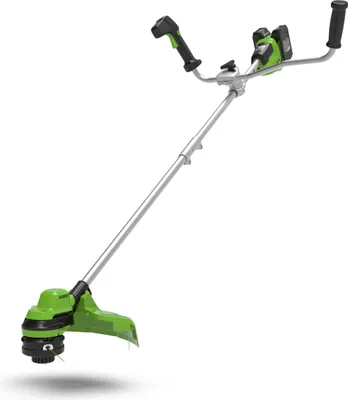 Produktbild von Greenworks GD24X2BCB Akku-Motorsense, Lithium-Ionen-Akku