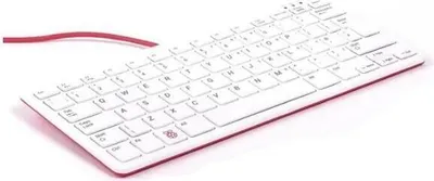 Immagine prodotto di RPI-KYB (IT)_RED - Bianca, rossa, QWERTY (Italia) Tastiera per Raspberry Pi