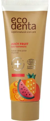Productafbeelding van Ecodenta Tandpasta kids juicy fruit (75 ml)