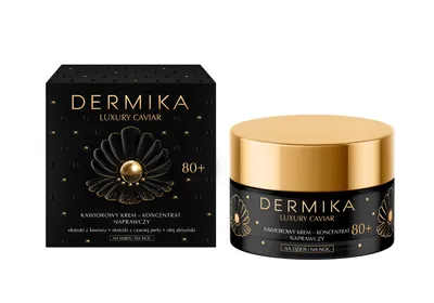 Produktbild von Dermika Luxury Caviar Gesichtscreme 80+ 50 ml
