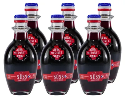 Obrázok produktu pre Medinet Rouge – jemné víno (12 fliaš, 0,25 l/fľaša)