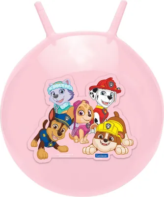 Produktbild von Aufblasbarer Hüpfball 45 cm rosa PAW Patrol – Helfer auf vier Pfoten