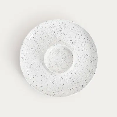 Produktbild von HOMLA CAVIANO Servierplatte aus Keramik gefleckt