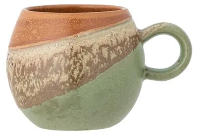 Produktbild von Bloomingville Paula Tasse, Grün, Steingut