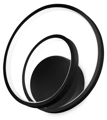 Obrázek produktu pro Ideal Lux 304496 OZ DALI nástenné svietidlo LED 28W 2500/1060lm 3000K ?ierna