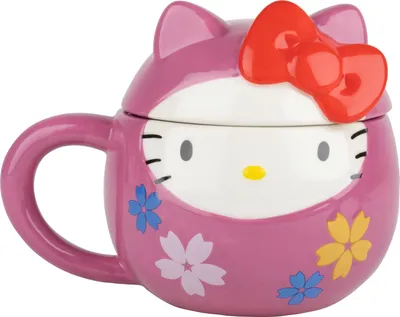 Produktbild von Sanrio 3D Tasse Hello Kitty Daruma