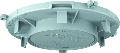 Produktbild von Kaiser Einbaugehäuse, HaloX 100 1281-02 Frontteil Auslass Ø75mm f.Ortbeton
