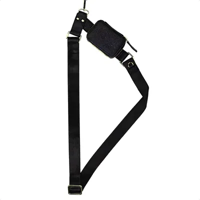 Productafbeelding van Selencia Telefoonkoord met Klein Tasje - Midnight Black