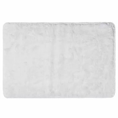 Produktbild von Wenko Badteppich Poly White, 60 x 90 cm; 22332100