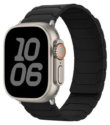 Immagine prodotto di Solidchoice - Cinturino magnetico in silicone resistente per Apple Watch