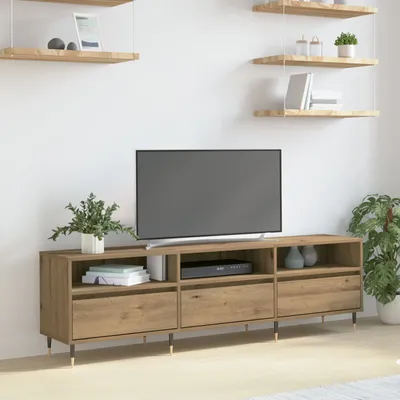 Produktbild von Möbel TV-Schrank Artisan Eiche 150x30x44,5 cm Holzwerkstoff - TV-Schränke 869074