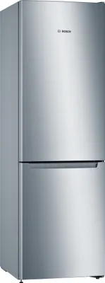 Produktbild von Bosch Serie 2 KGN33NLEB Kühl- und Gefrierkombination Freistehend 282 l E Edelstahl