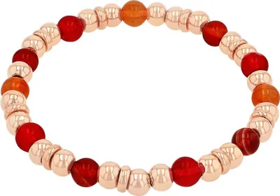 Produktbild von S.Oliver Edelstahl-Kugel Armband mit Schmuckperlen 2039847