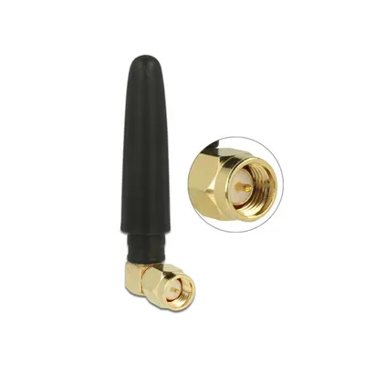 Produktbild von DeLOCK 88915, 1 dBi, 0.433 GHz, 50 Ohm, Omnidirektionale Antenne, SMA, Vertikale Polarisation