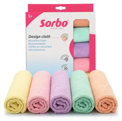Productafbeelding van Sorbo Microvezeldoek Unicorn – Multifunctionele schoonmaakdoeken, zonder strepen en