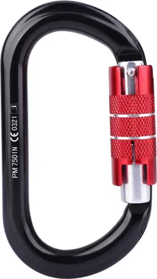 Produktbild von Karabiner, Kletterkarabiner 7075 Luft- und Raumfahrt-Aluminium-Material, leicht für Fels-Outdoor-Aktivitäten