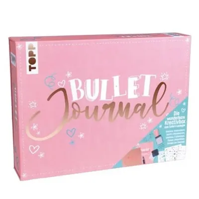 Produktbild von TOPP Verlag Bullet Journal - Die Wunderbare Kreativbox, Zeichenschablonen-Set für Kinder