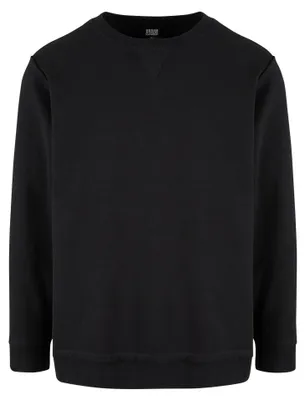 Productafbeelding van Urban Classics - Trui met open kantdetail voor heren, model TN1216 (maat M) (zwart)