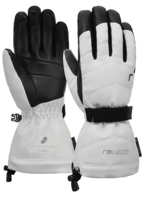 Image de Reusch Nadia R-TEX® XT, Taille:7.5, Couleur:WHITE / BLACK