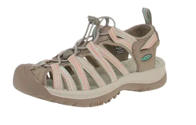 Produktbild von Keen 1022810 Whisper - Damen Schuhe Sandaletten - Taupe-Coral, Größe:40 EU