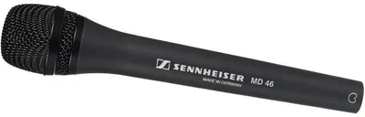Immagine prodotto di Sennheiser MD 46, 40 - 18000 Hz, unidirezionale, 350 Ohm, 49 x 49 x 250 mm, 360 g, 3 pin XLR-3