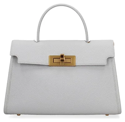 Immagine prodotto di Borsa a mano Celestea Lux, in vera pelle, realizzata in Italia. Elegante e versatile