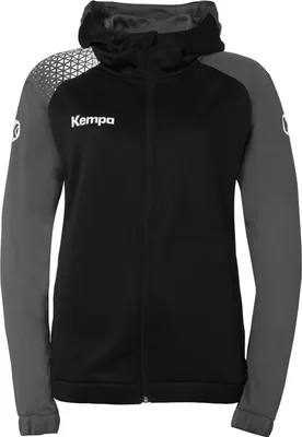 Image de Kempa Ambition 28 Veste à capuche femme - noir/anthra, Taille:XS