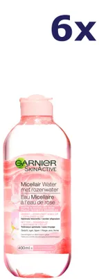 Image de 6x Garnier - Micellair Reinigingswater rozenwater 400ML