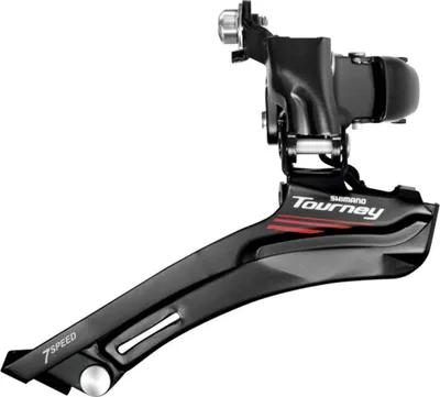 Produktbild von Shimano Tourney Road FD-A070 Umwerfer Down Pull Down Swing 2x7 Gang Rennrad vorne Fahrradumwerfer 61 - 66°  Frontumwerfer