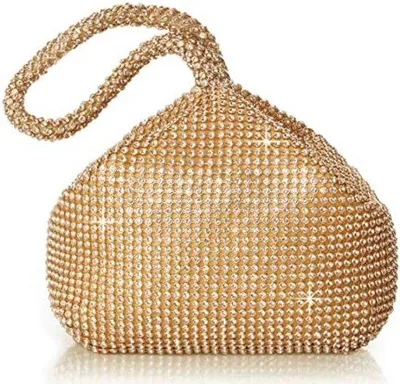 Productafbeelding van Glanzende handtas met glitterpailletten, geschikt voor een diner