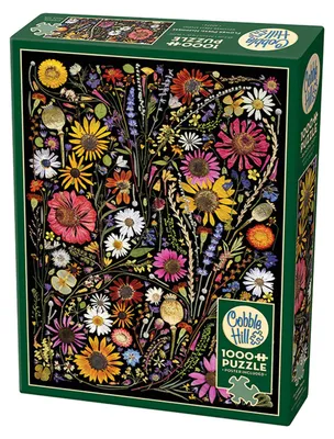 Immagine prodotto di Puzzle da 1000 pezzi - Fiori pressati - Felicità 113000