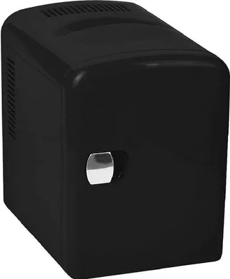 Produktbild von Klein Kühlschrank - Schwarz - 4 Liter Kühlschrank - Mini Kühlung -