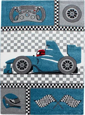 Image de KID RACE Tapis tissé pour enfants