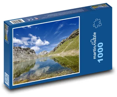 Obrázek produktu pro Puzzle 1000 Jezero v Alpách - martinpuzzle