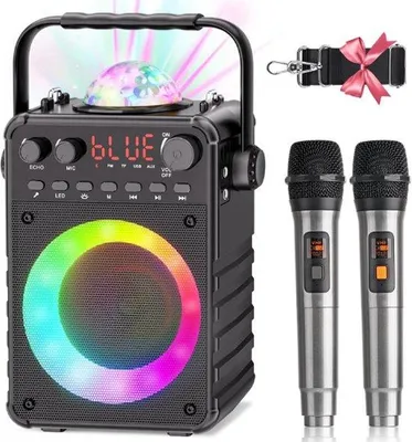 Obrázek produktu pro Karaoke sada pro dospělé se 2 bezdrátovými mikrofony