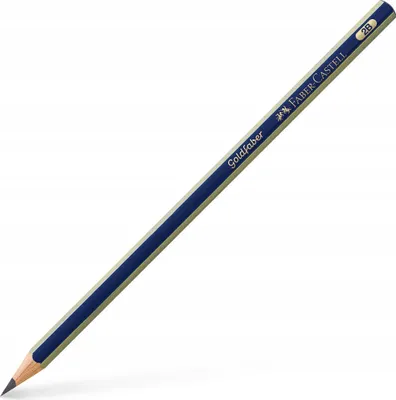 Produktbild von FABER-CASTELL Bleistift GOLDFABER sechseckig Härtegrad: 2B