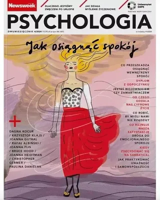Zdjęcie produktu dla Newsweek Psychologia 4/2024 Jak osiągnąć spokój - praca zbiorowa
