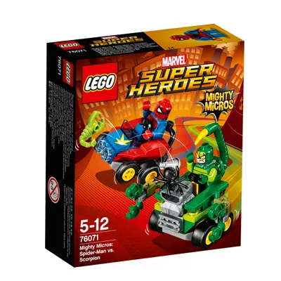 Produktbild von LEGO® Marvel Super Heroes™ Mighty Micros: Spider-Man vs. Scorpion 76071