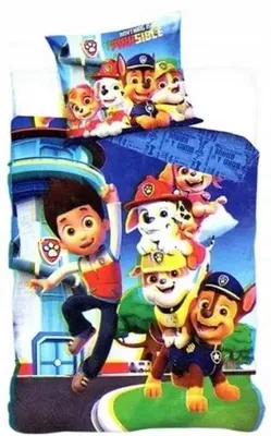 Produktbild von Carbotex Paw Patrol Baumwolle Bettwäsche-Set 160x200 cm