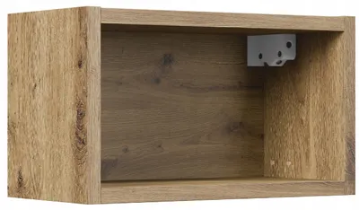 Obrázok produktu pre Závesná kúpeľňová polica 35 cm dub artisan otvorená