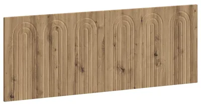 Produktbild von vidaXL Wandmontiertes Kopfteil ALKMAAR Artisan-Eiche Holzwerkstoff