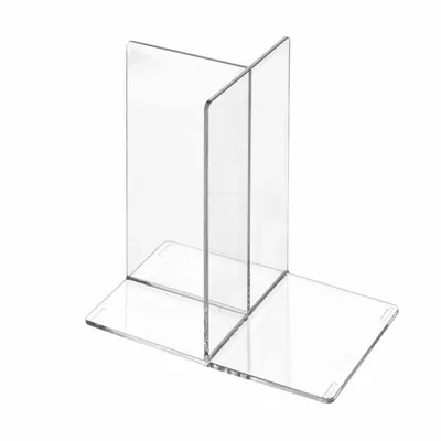 Produktbild von Trennwand für Aufbewahrungsbox, 3 Fächer, Kunststoff, Transparent - iDesign | The Home Edit