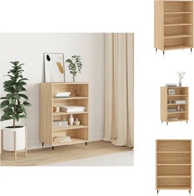 Produktbild von vidaXL Highboard Sonoma-Eiche 57x35x90 cm Holzwerkstoff -  Sideboards