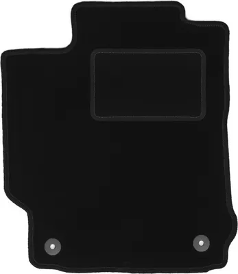 Image de Tapis de conducteur noir pour : Toyota Camry VIII XV50 Berline (2011-2018)