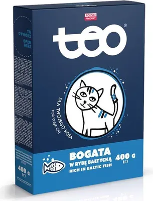 Image de Croquettes pour chat Teo riches en poisson de la mer Baltique, 400 g