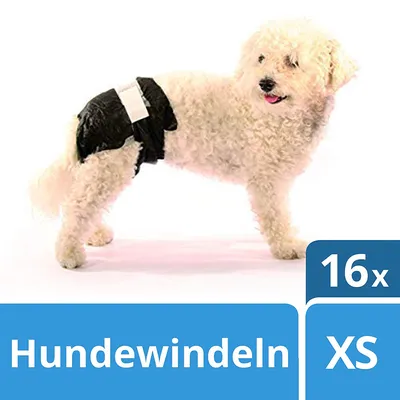 Produktbild von SwissPet Einweg-Hundewindeln für Welpen, Rüden und Hündinnnen, Größe XS - 16 Stück