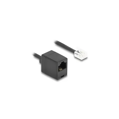 Zdjęcie produktu dla DeLOCK 90064, 3 m, RJ-11, RJ-45, Czarny, Męska, Żeńska